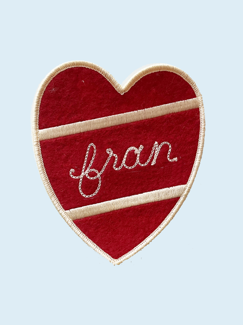 Herz Benutzerdefinierter Patch