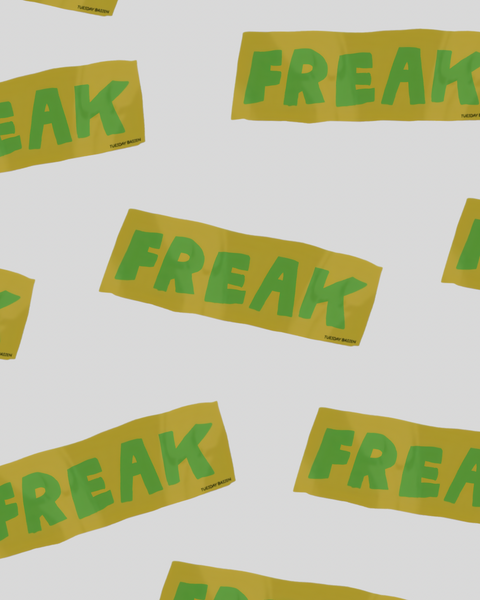 Freak Sticker