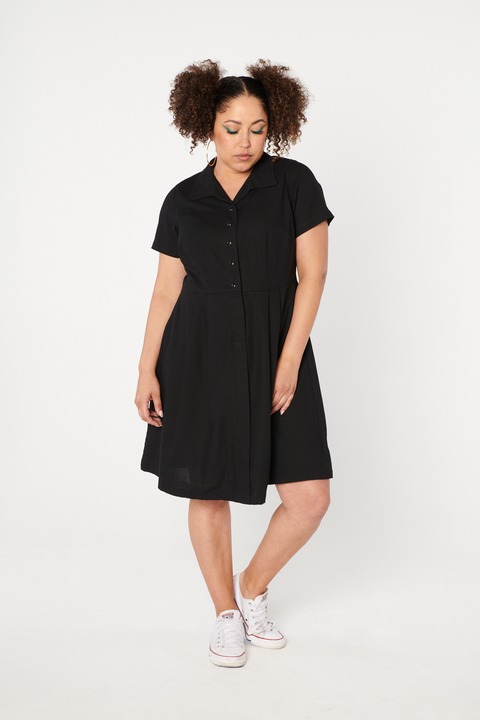 Diner Dress: Black