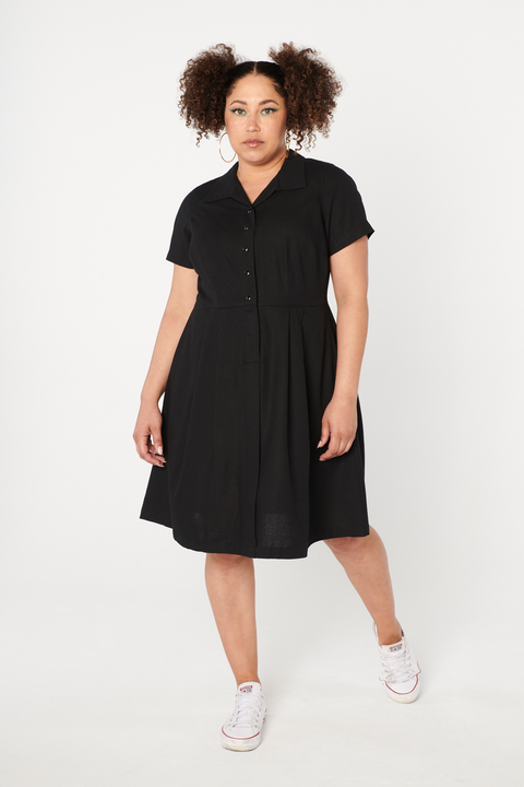 Diner Dress: Black